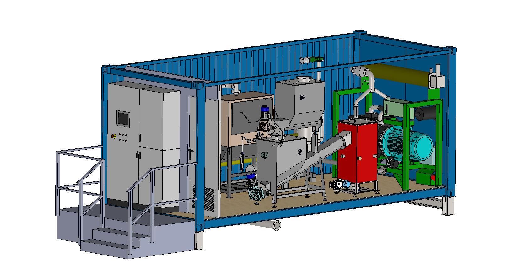 GASSIFICATORE CONTAINER 20 PIEDI