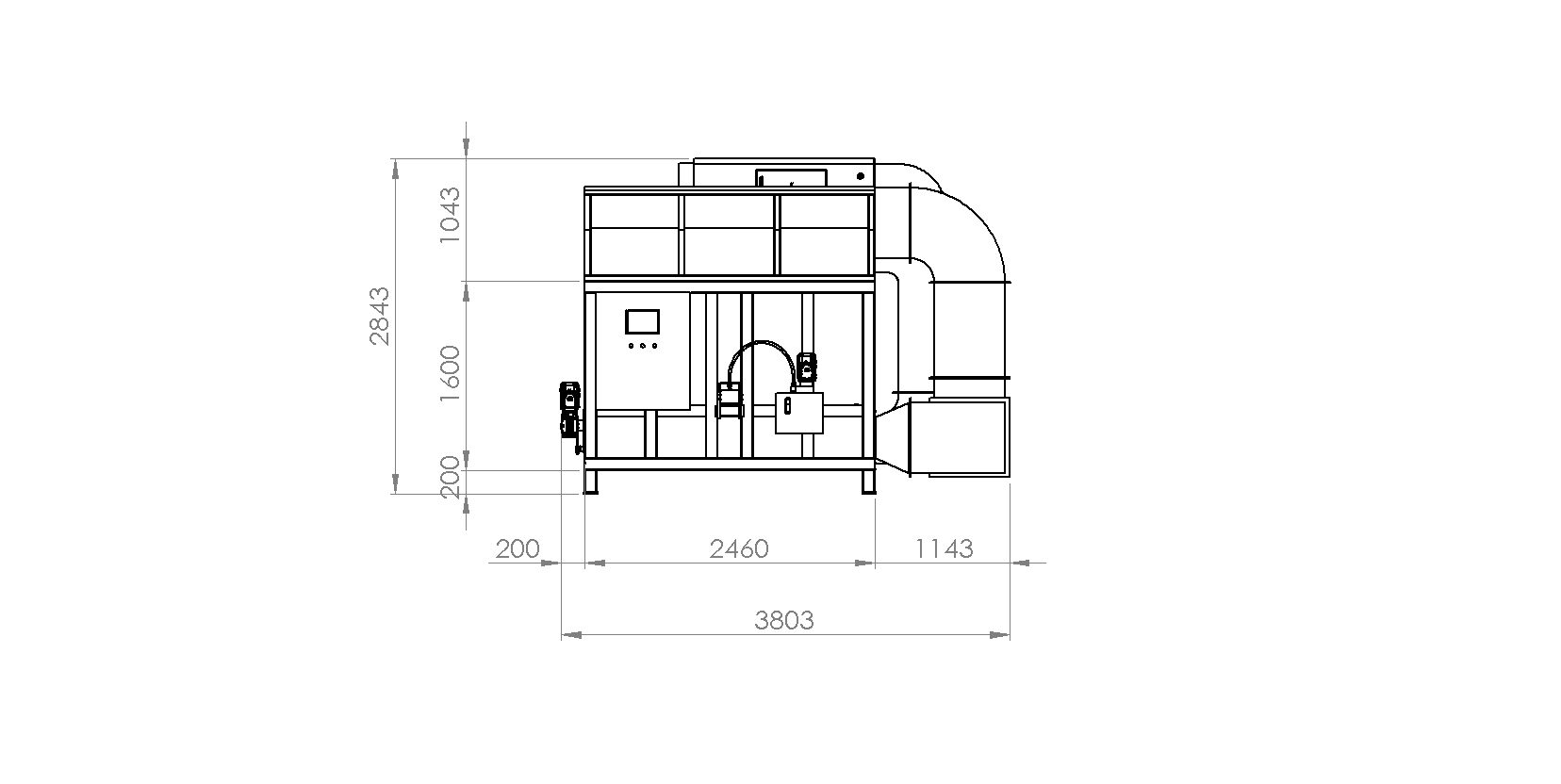 Layout Seccum 5000 con misure 3