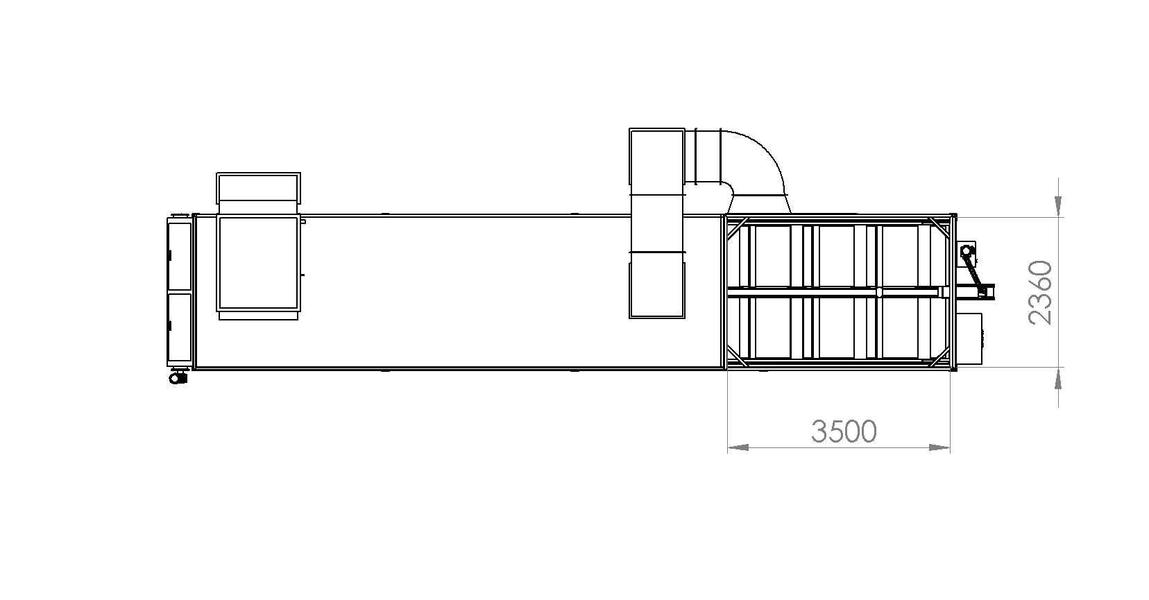 Layout Seccum 8000 con misure 2